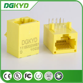 Màu vàng 100 cơ sở - TX không bị che khuất Rj45 Modular Jack DGKYD111B002IWB1D