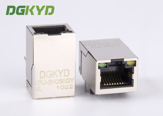 Tab Up 100Mb Network Connector RJ45 Single Port Female Jack For Computer