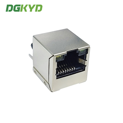 KRJ-180DNL Top entry cat 5/5e Rj45 Lan Jack with internal magnetics , height 17.25mm