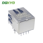 DGKYD111B074DB2A1D RJ45 100M Network Connector 8PIN Without Lamp With Shield
