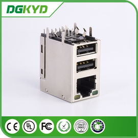 Single Port SFP Connector RJ45 Tab Up Transformer For Network Switch