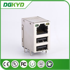 Single Port SFP Connector RJ45 Tab Up Transformer For Network Switch