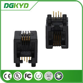 Tab Down phone Jack 4P4C Network RJ11 Connector for phone switch