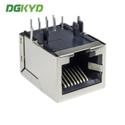 RJ45 8P8C without light strip shielded connector DGKYD59211188GWA1DB5 Ethernet socket