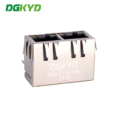 KRJ-211GYNL RJ45 Network Connector Communication Socket RJ45 Interface Ethernet Connector
