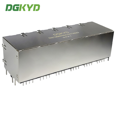 RJ45 Multi Port Rj45 Connector Without Filter, Ethernet Socket Modular Interface DGKYD59212688HWA1DY1A022