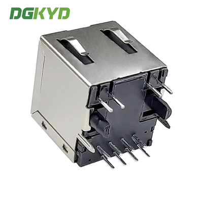 RJ45 Vertical Interface 100Mbps Integrated Filter With Lights And Shrapnel DGKYD511B002DA1A8D