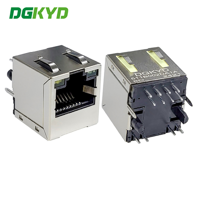 RJ45 Vertical Interface 100Mbps Integrated Filter With Lights And Shrapnel DGKYD511B002DA1A8D