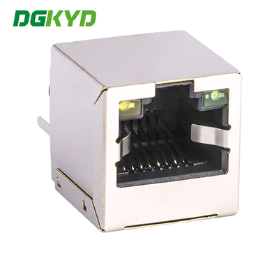 180 Degree Straight Plug RJ45 Connector Without Filter Vertical Interface RJ45 Socket DGKYD52241188AB1A3DY1027