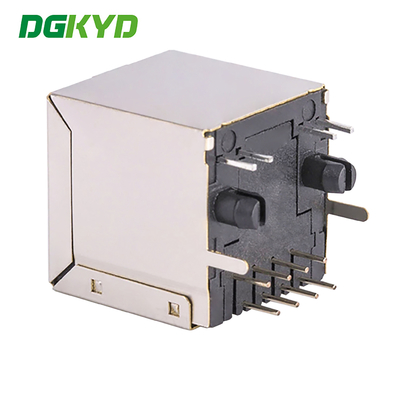180 Degree Straight Plug RJ45 Connector Without Filter Vertical Interface RJ45 Socket DGKYD52241188AB1A3DY1027