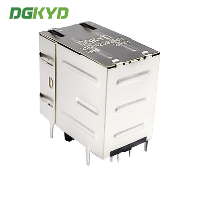 RJ45 Multi Port Connector 2X1 Modular Block Socket Gigabit Filter 6U DGKYD21Q042DB2A4D068