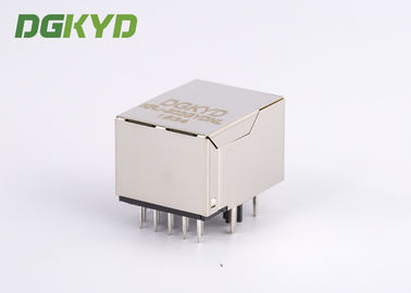 Right Angle Dip Modular Jack 8P8C Rj45 With Transformer Surface Mount