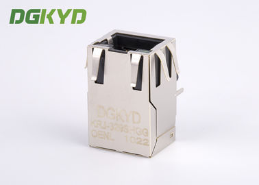 1x1 Tab up gigabit network jack rj45 with Transformer / internal magnetics Rj45