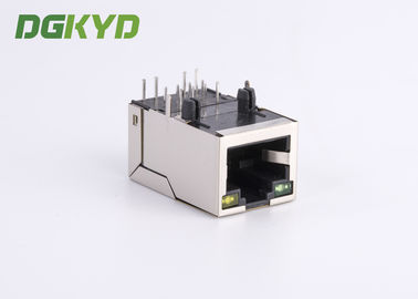 Tap up cat5 modular jack RJ45 with magnetics Single Port for router