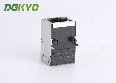Tap up cat5 modular jack RJ45 with magnetics Single Port for router