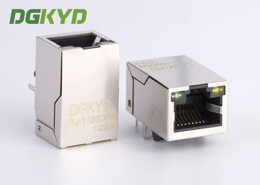 Tap up cat5 modular jack RJ45 with magnetics Single Port for router