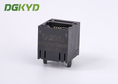 Unshield PoE RJ45 magnetic jack with 100 Base-TX transformer , RJ45 Female Jack