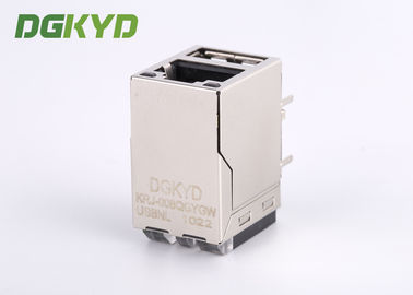Single Port CAT6 SFP Connector RJ45 With Transformer USB Combo