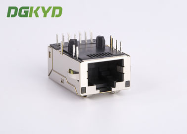Height 11.3mm 12 Pins GIGABIT RJ45 MAGNETIC JACK MAGNETICS ACC. TO IEEE802.3af FOR PSE