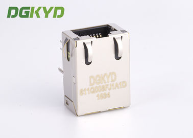Height 11.3mm 12 Pins GIGABIT RJ45 MAGNETIC JACK MAGNETICS ACC. TO IEEE802.3af FOR PSE