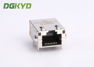 Height 11.3mm 12 Pins GIGABIT RJ45 MAGNETIC JACK MAGNETICS ACC. TO IEEE802.3af FOR PSE