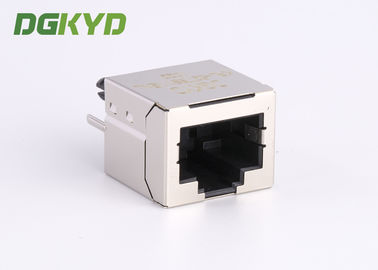 180 degree vertical entry metal shielded rj-45 connector for rj45 female jack cable