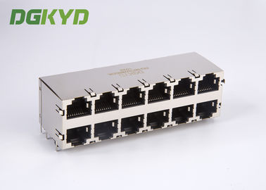 Gigabit Ethernet Rj45 Connector 10 100 100 BaseT 2X6 Side Entry RoHS SFP005-03-L