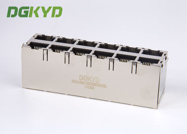Gigabit Ethernet Rj45 Connector 10 100 100 BaseT 2X6 Side Entry RoHS SFP005-03-L