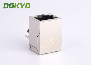 Single Port Cat5 Ethernet Connector RJ45 Network Magnetic Jack Factory Supply