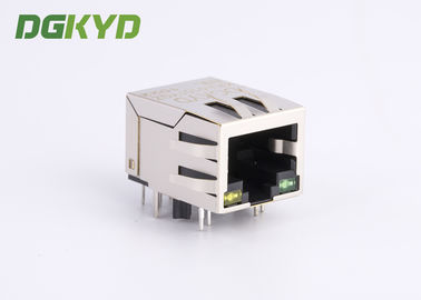 Integrated magnetics 100 base-tx PoE RJ45 ethernet jack with Filter Y/G LED