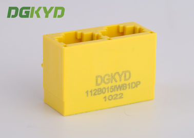 100 BASE Integrated Magnetics RJ45 Connector Tab Down for Telecom connection