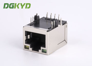 Female rj45 jack connector Shielded 8p8c Telecom Port 100 Base-tx