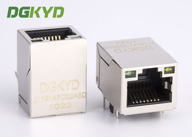 Female rj45 jack connector Shielded 8p8c Telecom Port 100 Base-tx