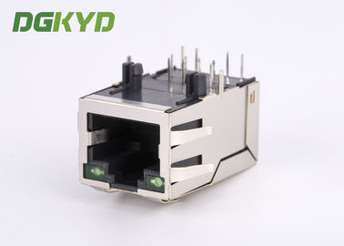 Tap Up RJ45 with Transformer megabit ethernet magnetic connector jack custom