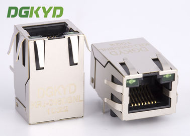 Tap Up RJ45 with Transformer megabit ethernet magnetic connector jack custom