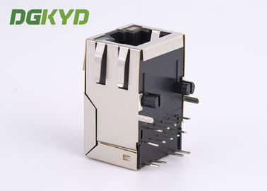 Shielded Gigabit ehternet RJ45 PCB Connector with Transformer RJ45 Network socket