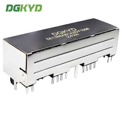 RJ45 Connector Without Filter 1X3 Connector 8P8C Network Interface DGKYD561388AB1A3DY1006