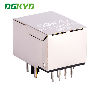 Single Port Connector KRJ-141DNL RJ45 Network Interface 100Mbps Light Without Card