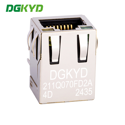RJ45 With Light And Transformer Ethernet Integrated Gigabit Connector DGKYD211Q070FD2A4D