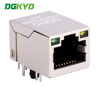 DGKYD211Q106CD2A4D Single Port RJ45 Connection Summer Modular Jack 1000BASE-TX Gigabit Ethernet Filter TAB-UP