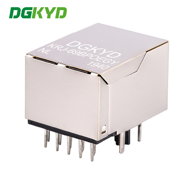 POE power supply RJ45 connection socket 100Mbps Ethernet cable crystal head connector KRJ-69BPOEGYNL