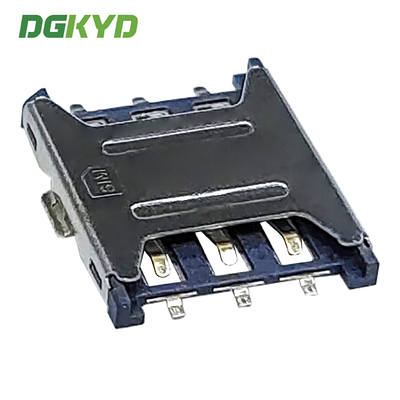 NANO-SIM Card Holder NO-PUSH 1.35H With Pillar Suitable For Electronic Products DGKYDSIM135H6A6A2Y3WSC286