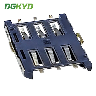 NANO-SIM Card Holder NO-PUSH 1.35H With Pillar Suitable For Electronic Products DGKYDSIM135H6A6A2Y3WSC286