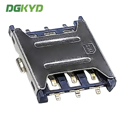 NANO-SIM Card Holder NO-PUSH 1.35H With Pillar Suitable For Electronic Products DGKYDSIM135H6A6A2Y3WSC286