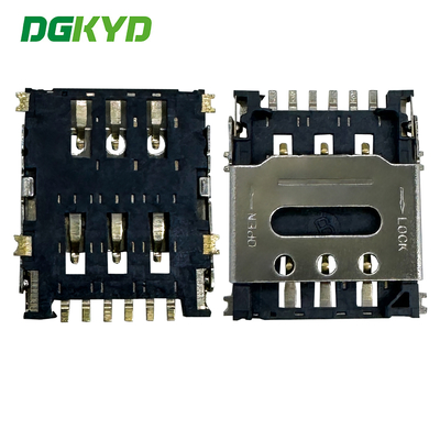 NANO-SIM Flip Top 1.40H 6P Telephone Booth DGKYDSIM14H6A6A2Y3WSG286
