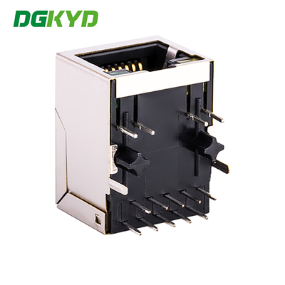 10/100/1000M Base-T/TX RJ45 Network Interface With LED Lights, Modular Socket For Network Port DGKYD111Q060AB2A1D