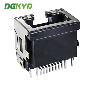 RJ45 Connector SMT Connector Sinking Board 8.5 With Light 8P8C Patch Type DGKYDCB851188AB1W6SB1075