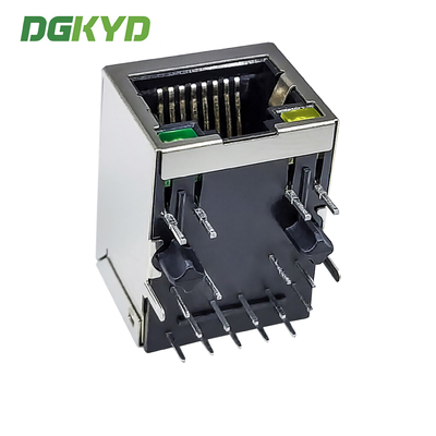 1000/BASE RJ45 Connector Single Port Network Interface POE Connector With Filter DGKYD111Q787AB2A1DP