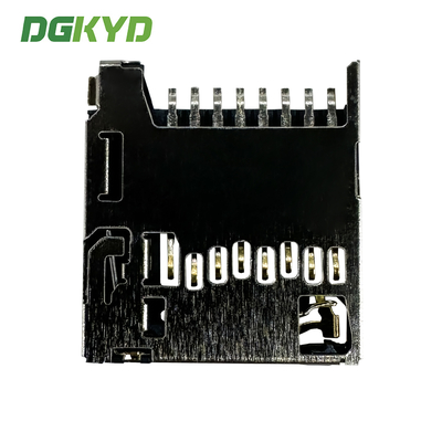 TF Card Holder PUSH 1.28H 8P Internally Welded Telephone Card Holder DGKYDTF128H8A6A2Y3WSN286