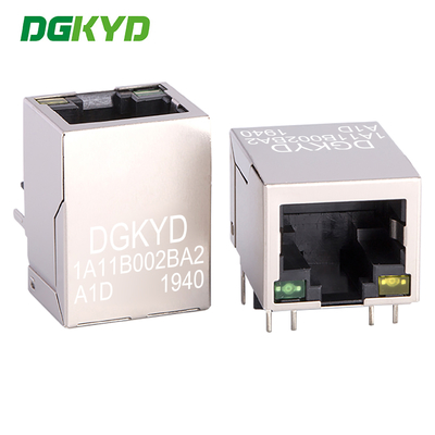 RJ45 100Mbps Connector Network Port Socket 8P8C Compact Window Surface DGKYD1A11B002BA2A1D